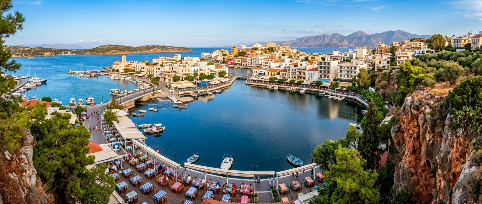 Agios Nikolaos i malownicze jezioro Voulismeni na Krecie: Serce wschodniego raju