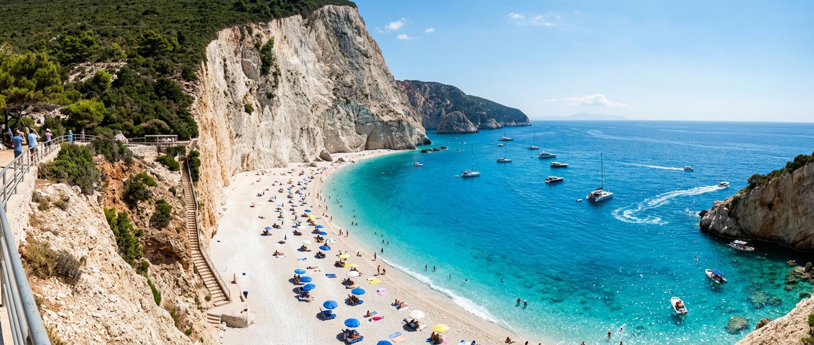 Lefkada – rajska wyspa z mostem lądowym i spektakularnymi klifami