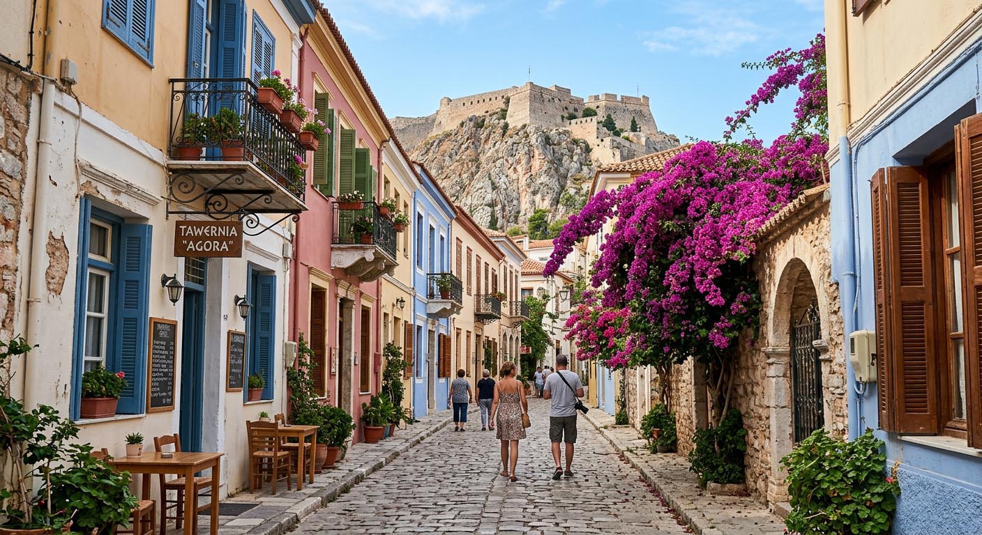 Nauplion (Nafplio) – najromantyczniejsze miasto Peloponezu i pierwsza stolica nowoczesnej Grecji