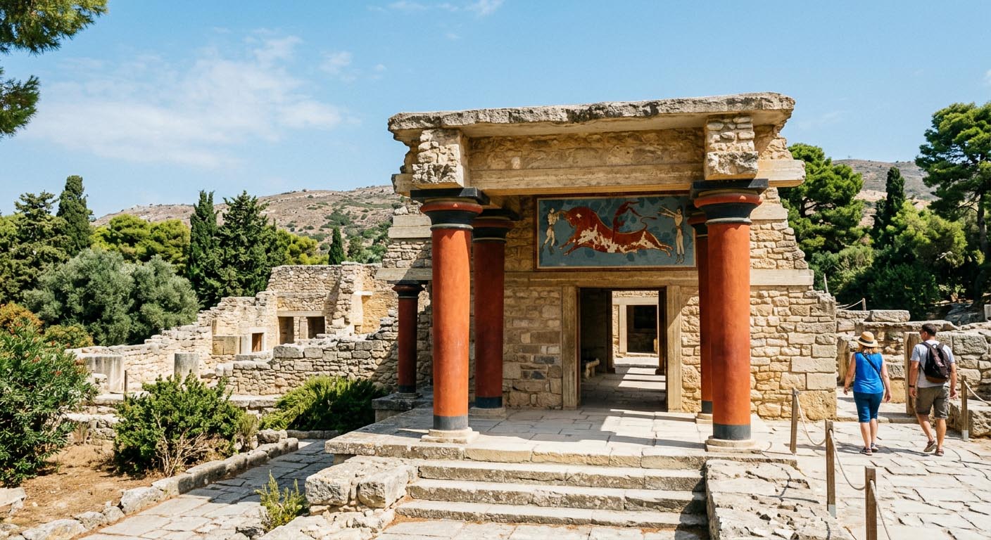 Pałac w Knossos i mit o Minotaurze: Przewodnik dla miłośników historii