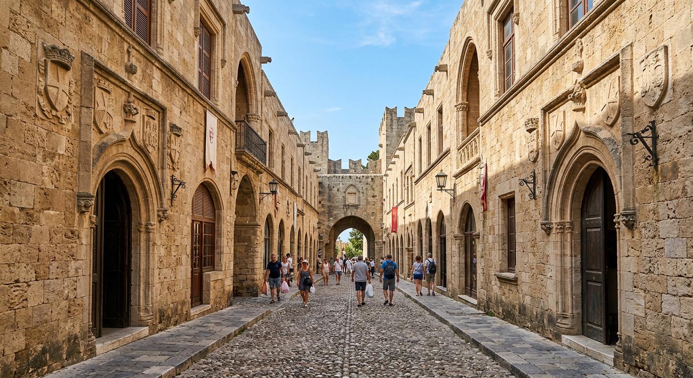 Stare Miasto w Rodos: Średniowieczna perła rycerzy Joannitów wpisana na UNESCO