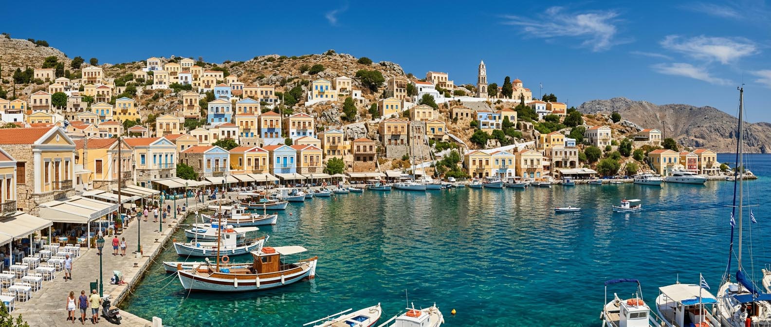 Symi – kolorowa perła archipelagu Dodekanezu, którą pokochasz od pierwszego wejrzenia