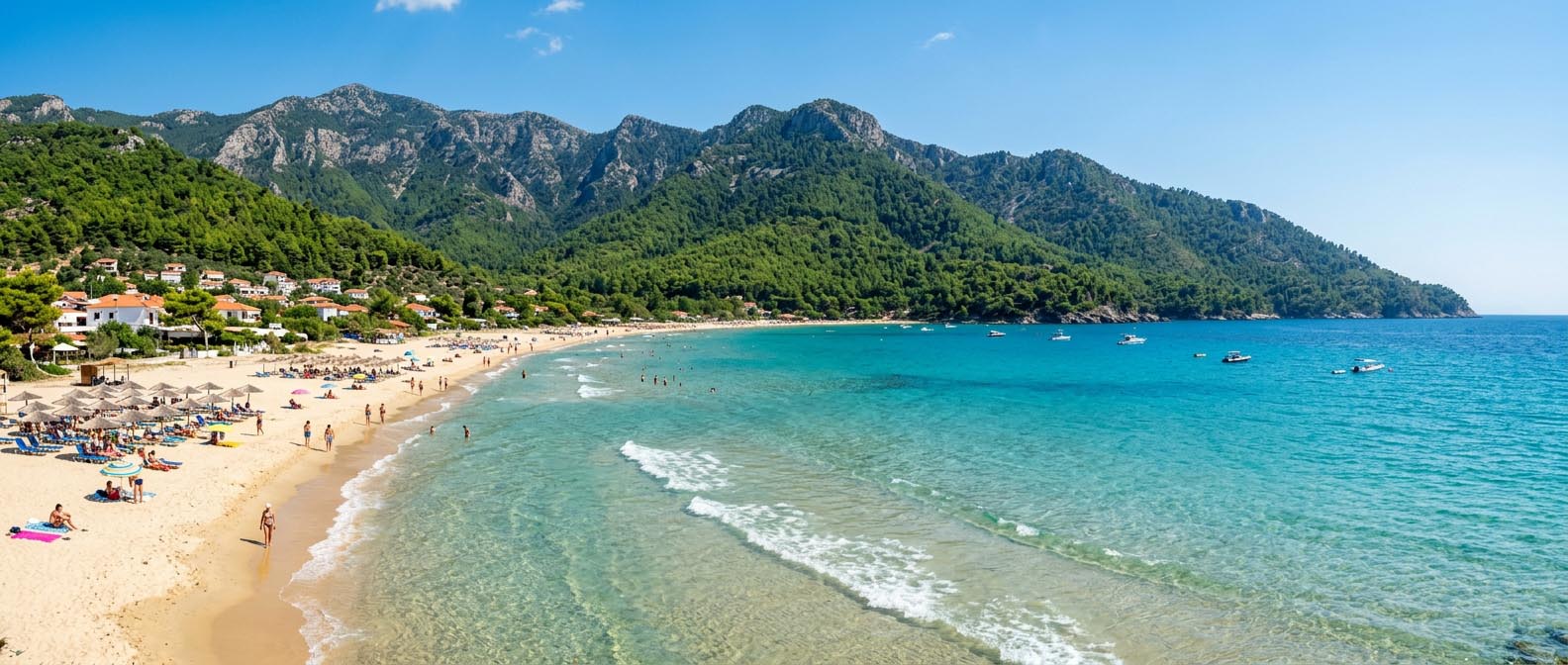 Thassos – zielona wyspa północnego Morza Egejskiego idealna na rodzinny wypoczynek