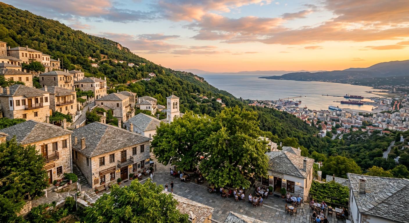 Volos i góra Pelion – mityczna kraina centaurów i urokliwych kamiennych wiosek